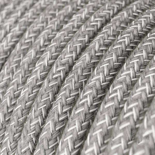 Kábel do exteriéru so vzorom, Gray/White, 2 x 1mm, 1 meter - Image 2