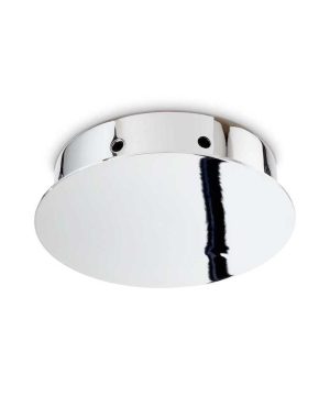 Rozbočovacia magnetická stropná rozeta pre 8 svietidiel v chrómovej farbe | Ideal Lux