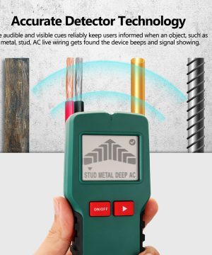 Alternative view of Viacúčelový detektor káblov v stenách Habotest 4v1