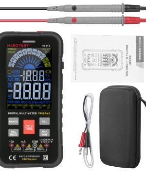 Digitálny univerzálny multimeter Habotest HT116 True RMS, NCV – Obrázok 3