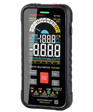 Digitálny univerzálny multimeter Habotest HT116 True RMS, NCV – Obrázok 4