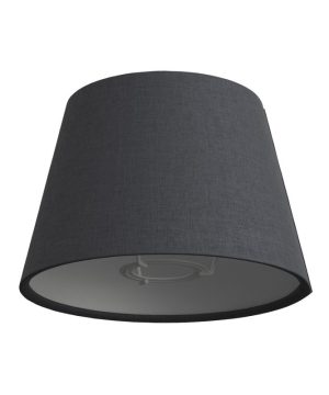 Tienidlo z látky s priemerom 20cm v antracitovo plátnovej farbe