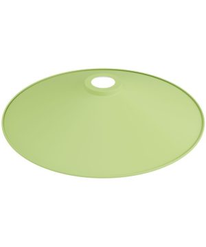 Alternative view of Kovové tienidlo vo svetlo zelenej farbe, priemer 30cm