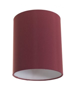 Tienidlo pre lampu v bordovej farbe s priemerom 15cm