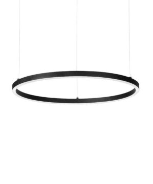 Stmievateľný LED luster ORACLE SLIM SP D70, 3000k, 4150lm, čierna farba | Ideal Lux