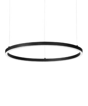 Luster LED ORACLE SLIM SP D90, 3000k, 5200lm, čierna farba | Ideal Lux