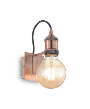 Svietidlo nástenné FRIDA AP1 v medenej farbe | Ideal Lux