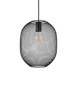 Svietidlo závesné so sieťovým tienidlom NET SP1 D24 BLACK