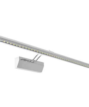 LED svietidlo nástenné do kúpeľne v chrómovej farbe, 70cm, 9W – Obrázok 3