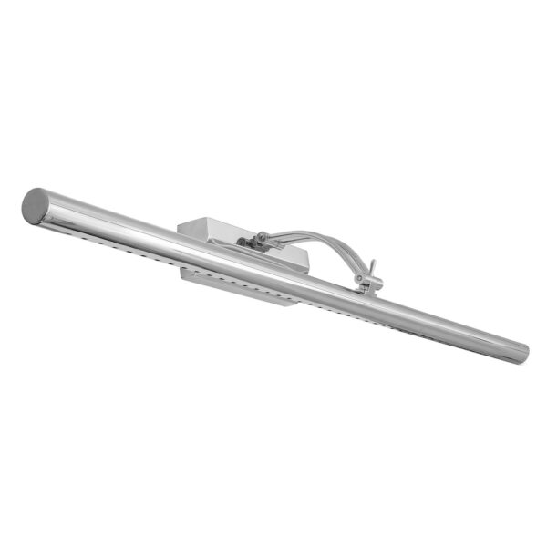 LED svietidlo nástenné  do kúpeľne v chrómovej farbe, 55cm, 7W