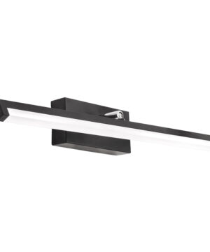 Svietidlo nástenné  LED v čiernej farbe, 50cm, 12W
