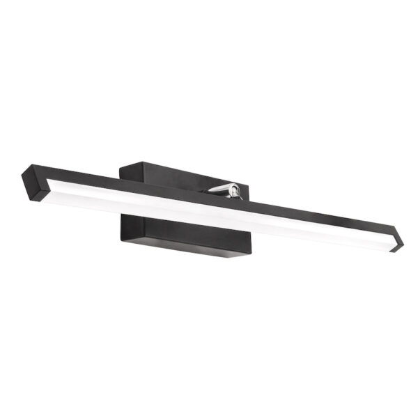 Svietidlo nástenné  LED v čiernej farbe, 50cm, 12W