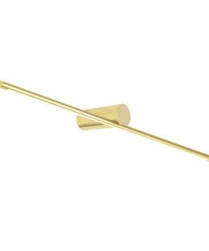 Moderné nástenné LED svietidlo v zlatej farbe, 60cm, 6W