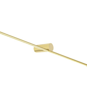 Moderné nástenné LED svietidlo v zlatej farbe, 80cm, 13W