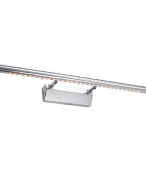 Kúpeľňové LED svietidlo nástenné  v chrómovej farbe, 70cm, 9W
