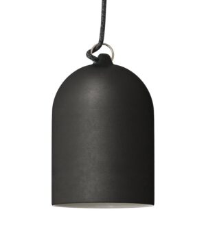 Keramické tienidlo Bell XS v čiernej farbe
