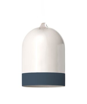 Alternative view of Dvojfarebné keramické tienidlo Campana Mini XS, petrolejová farba