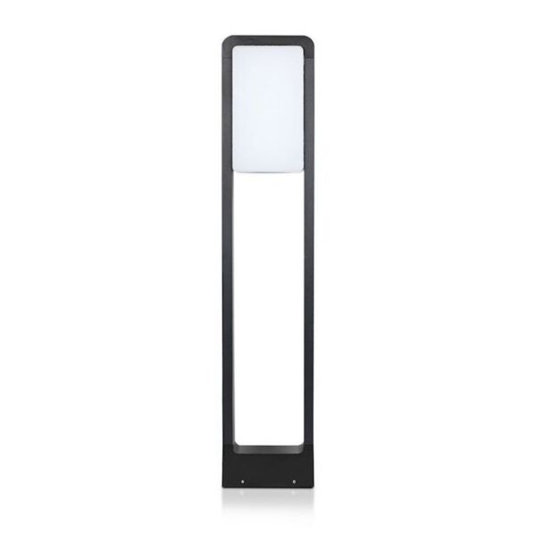 LED záhradné stĺpikové svietidlo s čipom Samsung , IP65, 80cm, 6400K, 650lm, čierna farba