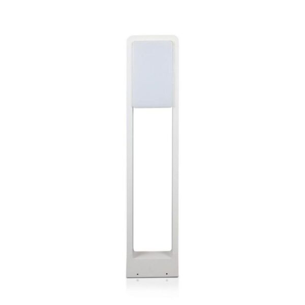 LED záhradné stĺpikové svietidlo s čipom Samsung , IP65, 80cm, 3000K, 650lm, biela farba